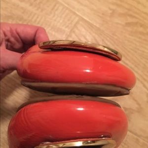 Orange Tory Burch flats size 9